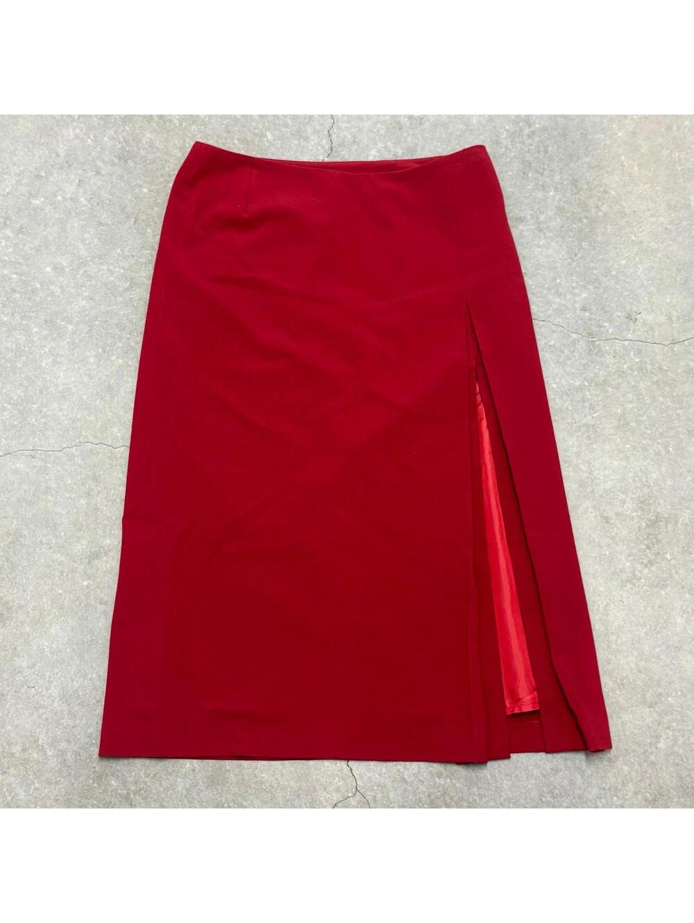 D. Made In Italy Red Skirt